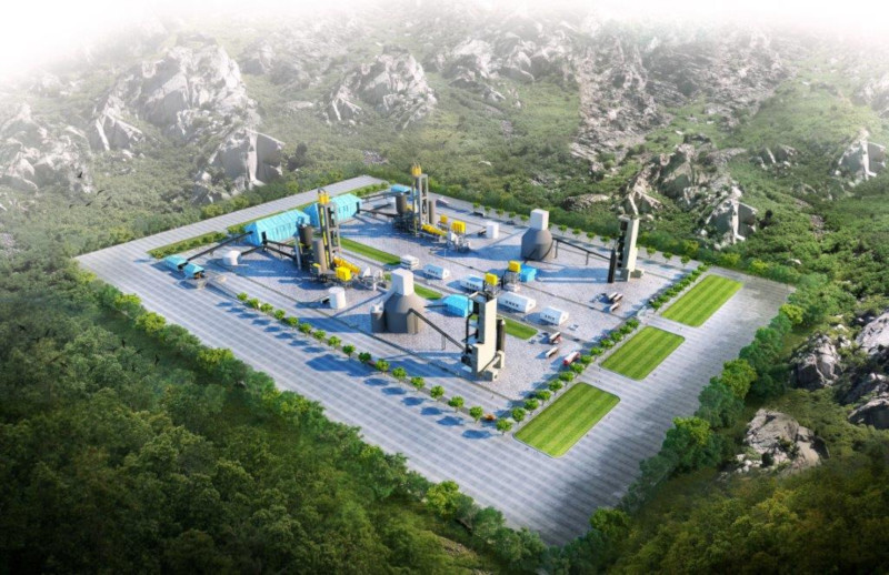 Artistic Impression of Moroto Ateker Cement Plant